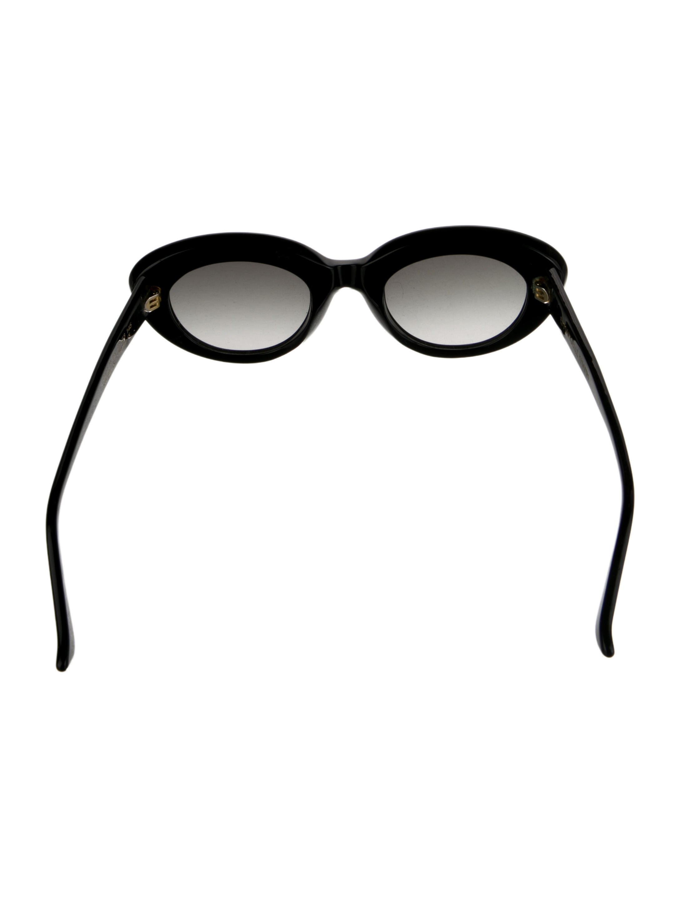 Emmanuelle Khanh Cat-Eye Gradient Sunglasses