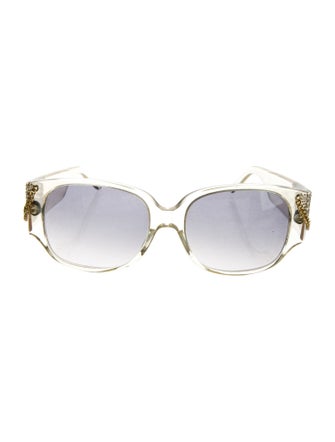 Emmanuelle Khanh Square Gradient Sunglasses