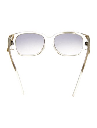 Emmanuelle Khanh Square Gradient Sunglasses