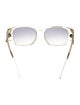 Emmanuelle Khanh Square Gradient Sunglasses