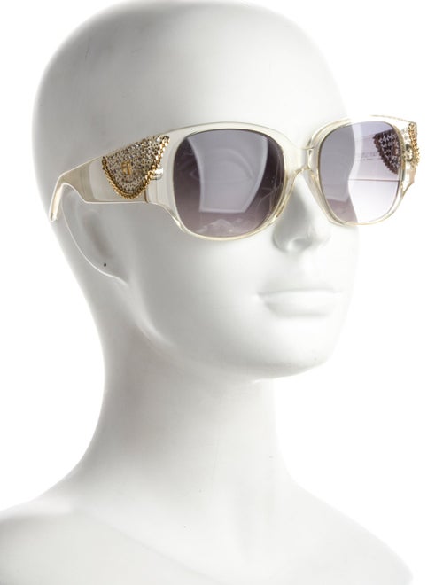 Emmanuelle Khanh Square Gradient Sunglasses