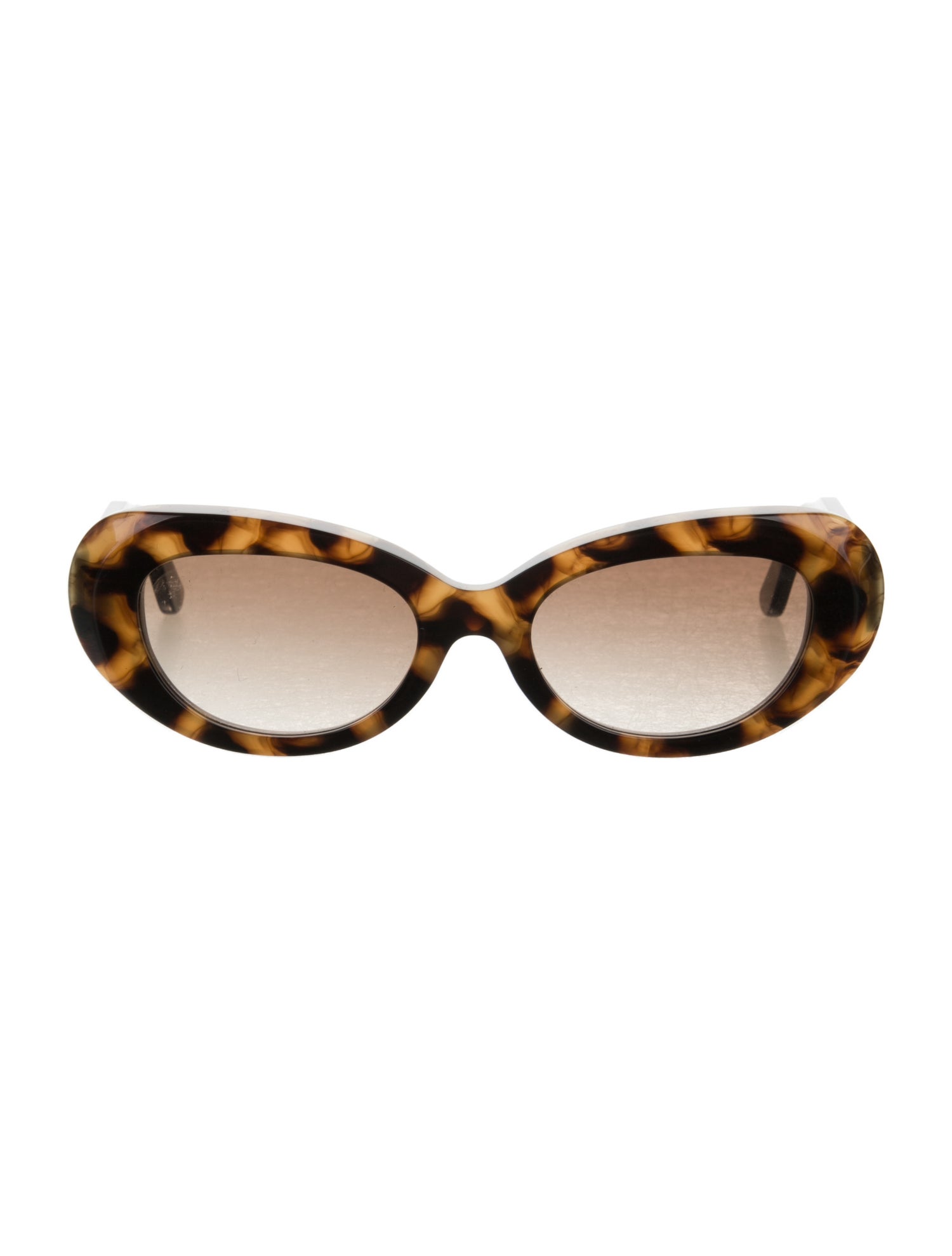 Emmanuelle Khanh Cat-Eye Gradient Sunglasses