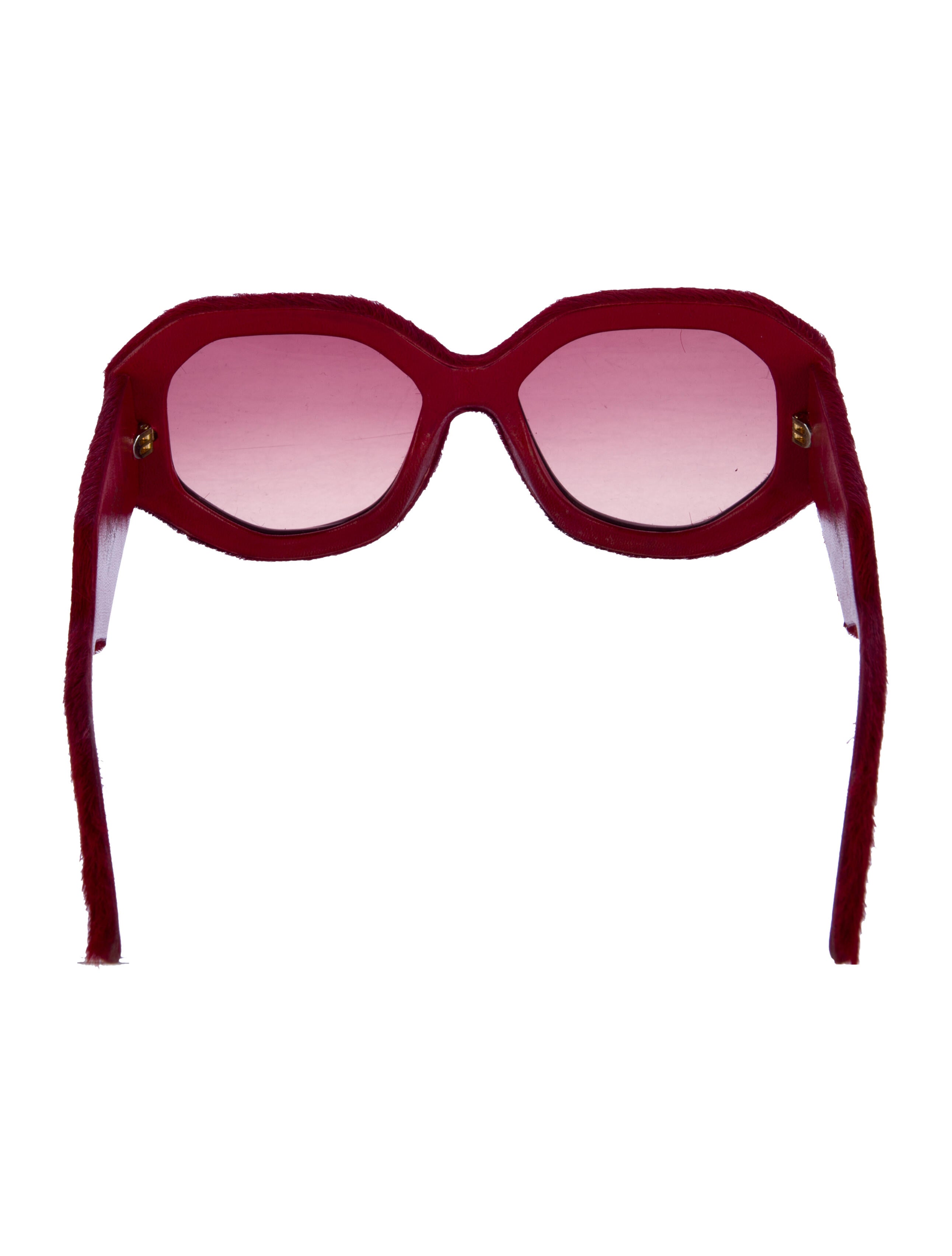 Emmanuelle Khanh Oversize Gradient Sunglasses