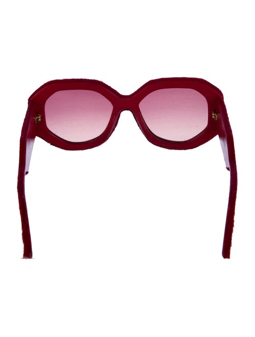 Emmanuelle Khanh Oversize Gradient Sunglasses