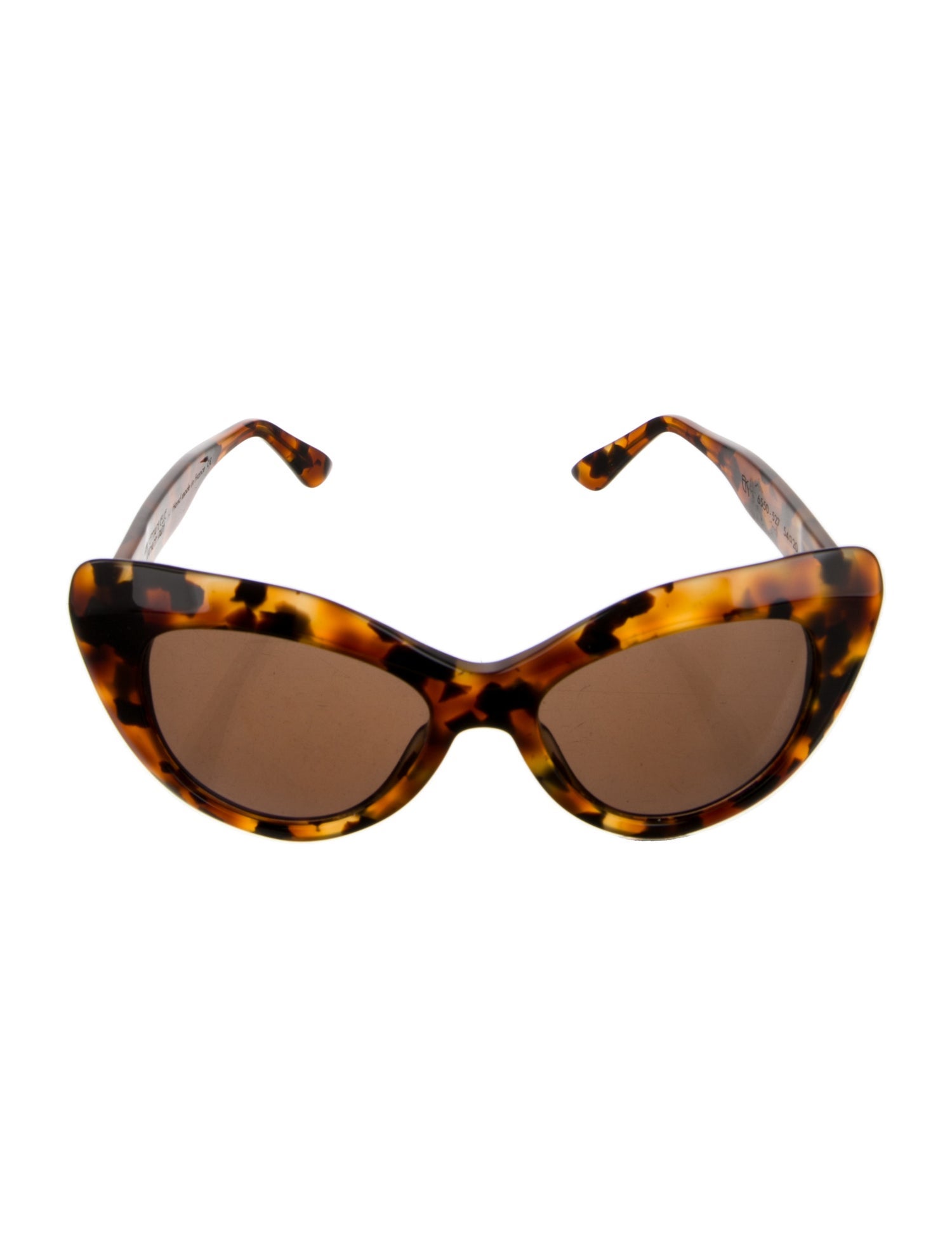 Emmanuelle Khanh Cat-Eye Tinted Sunglasses