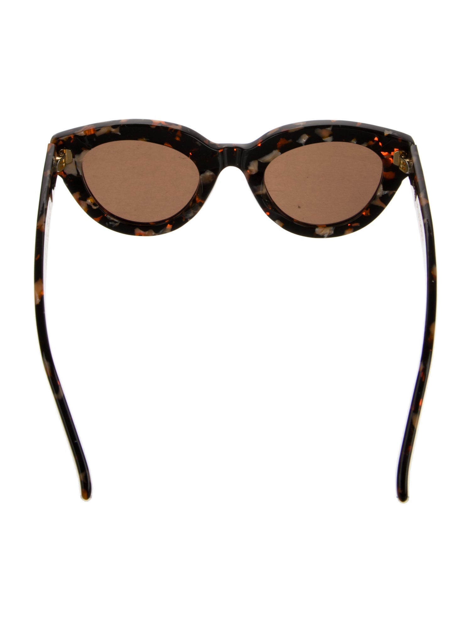 Emmanuelle Khanh Round Tinted Sunglasses