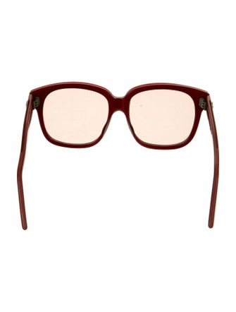Emmanuelle Khanh Square Tinted Sunglasses