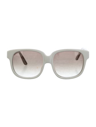 Emmanuelle Khanh Oversize Gradient Sunglasses