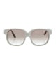 Emmanuelle Khanh Oversize Gradient Sunglasses