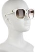 Emmanuelle Khanh Oversize Gradient Sunglasses