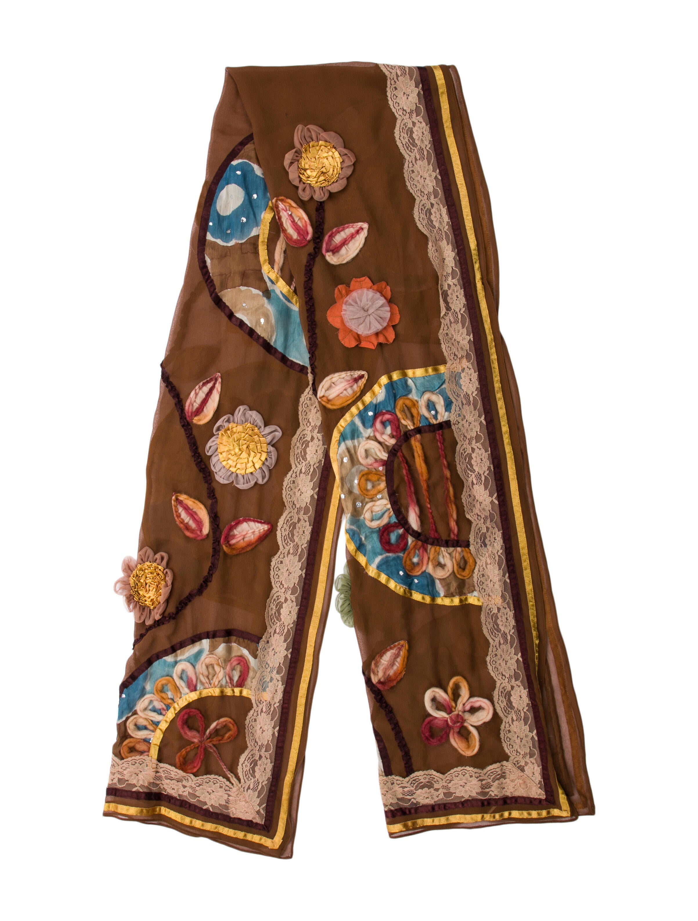 Emmanuelle Khanh Printed Scarf