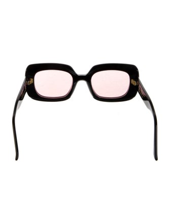 Emmanuelle Khanh Square Tinted Sunglasses