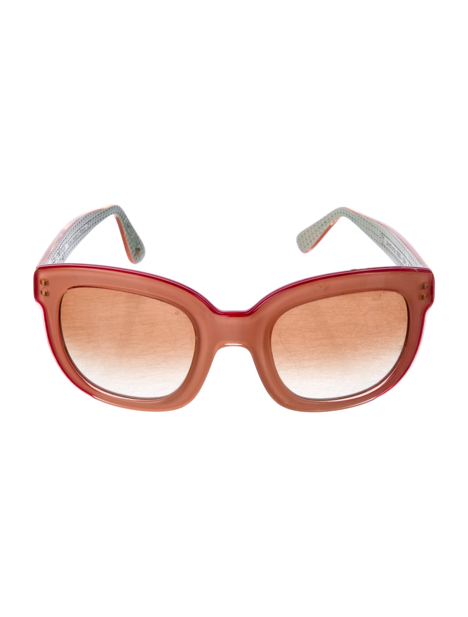 Emmanuelle Khanh Oversize Tinted Sunglasses