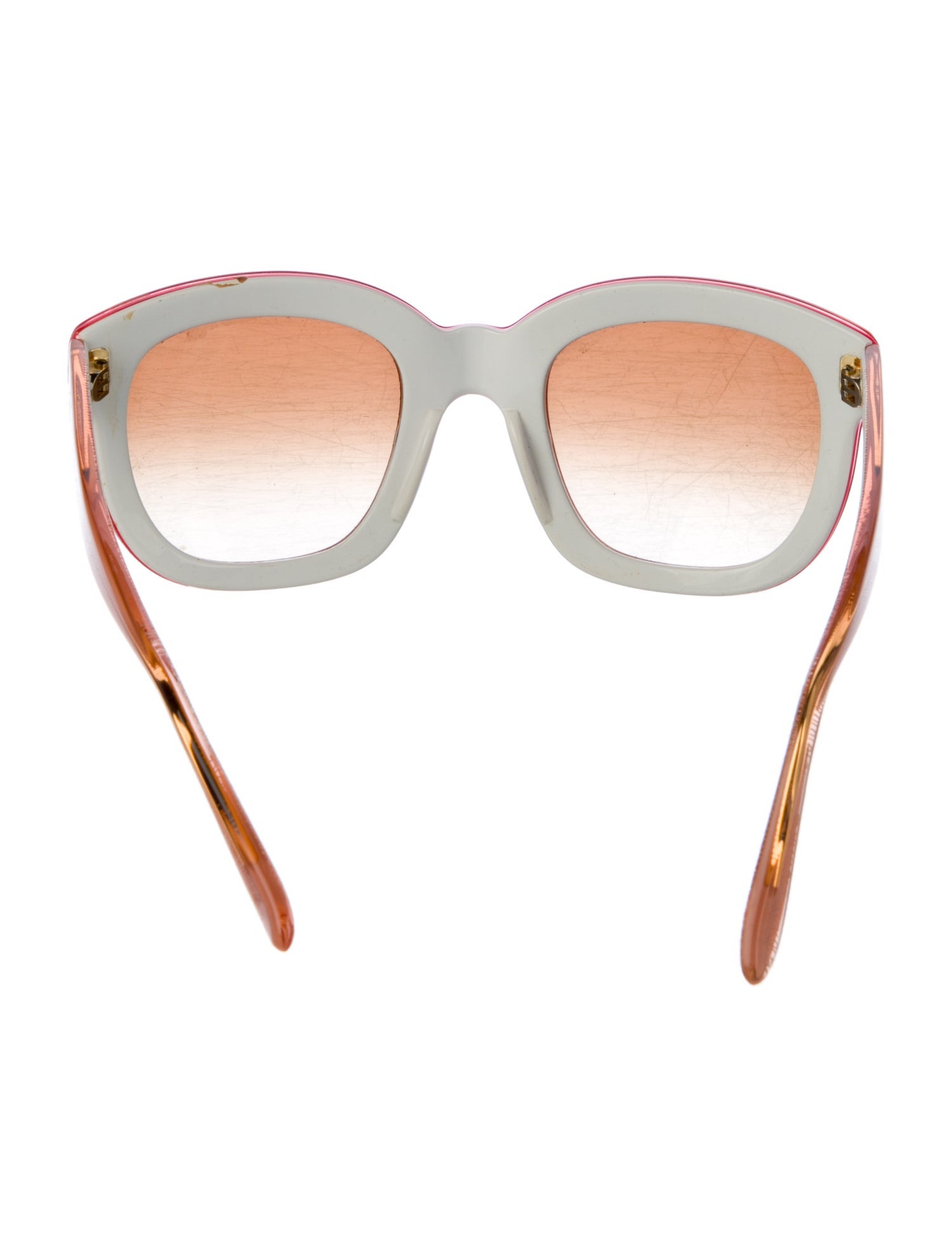 Emmanuelle Khanh Oversize Tinted Sunglasses