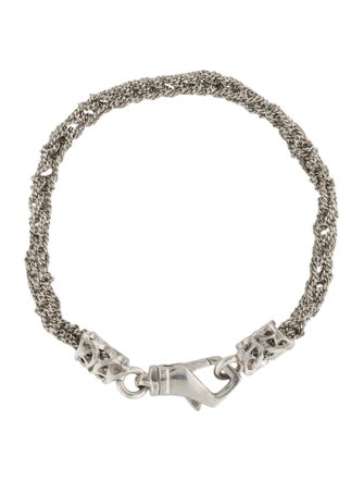 Emanuele Bicocchi Crocheted Cuff Bracelet