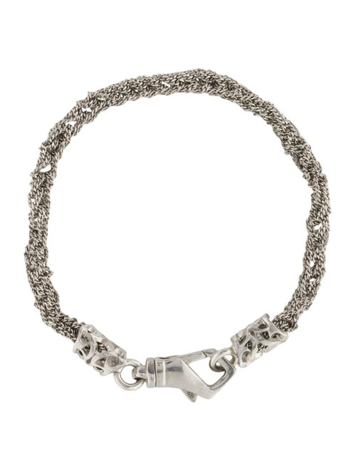 Emanuele Bicocchi Crocheted Cuff Bracelet