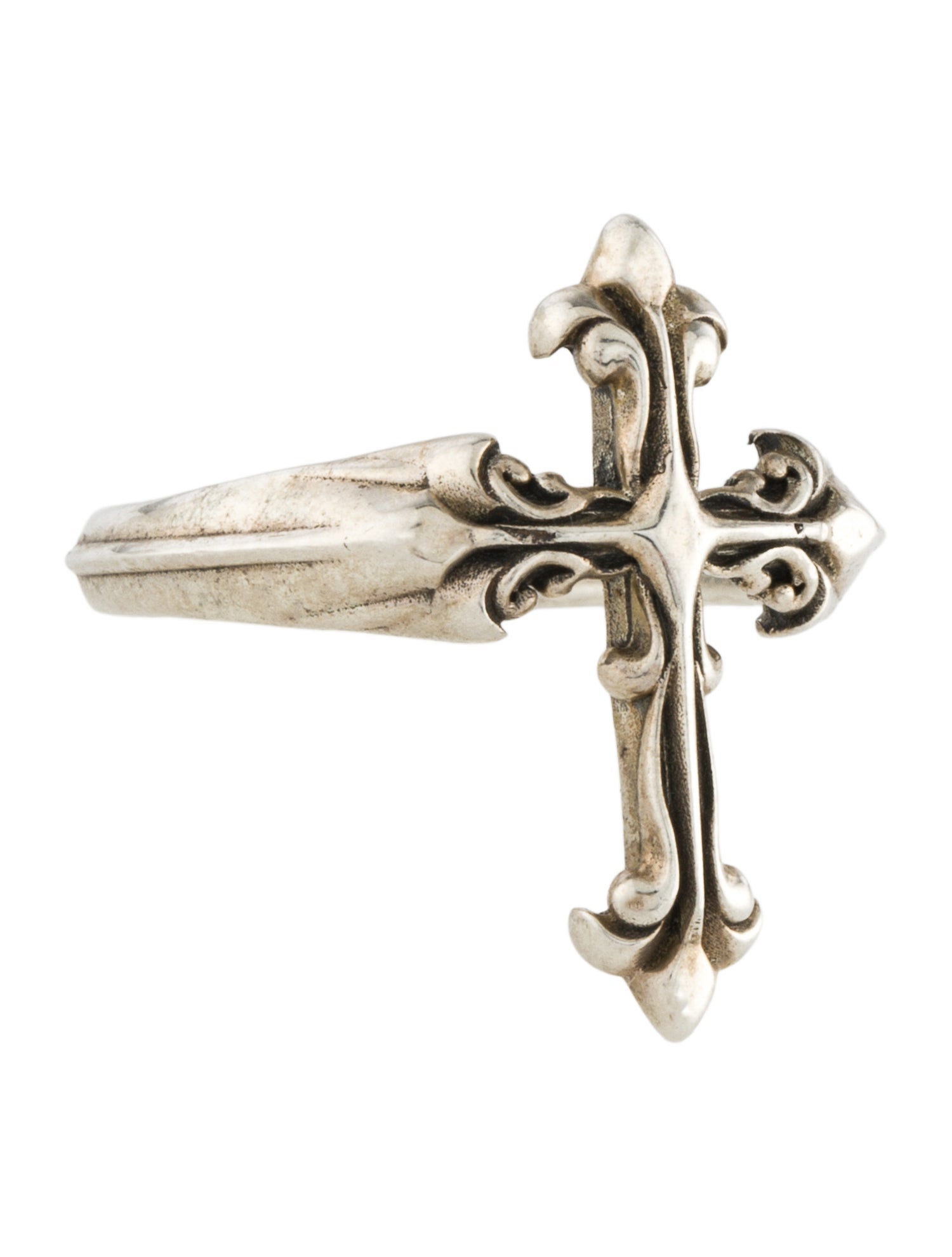 Emanuele Bicocchi Avelli Cross Cocktail Ring