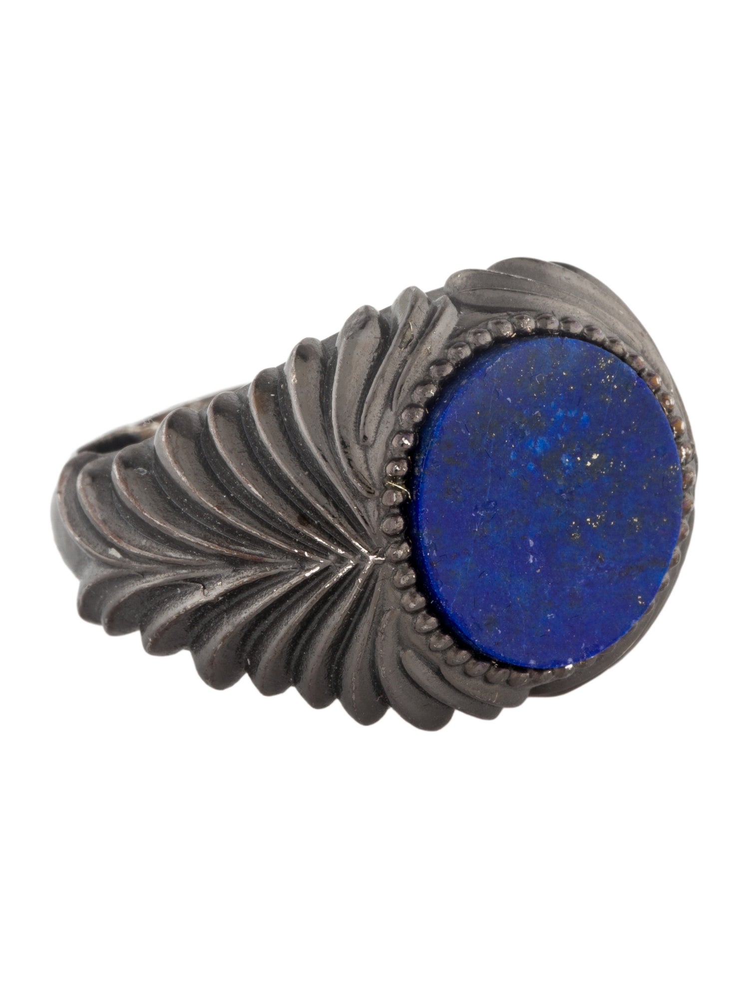 Emanuele Bicocchi Lapis Lazuli Signet Ring