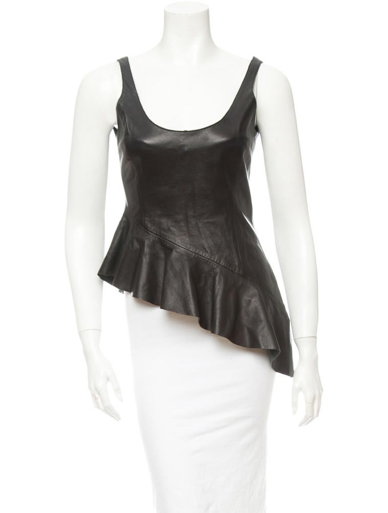 Emporio Armani Leather Top