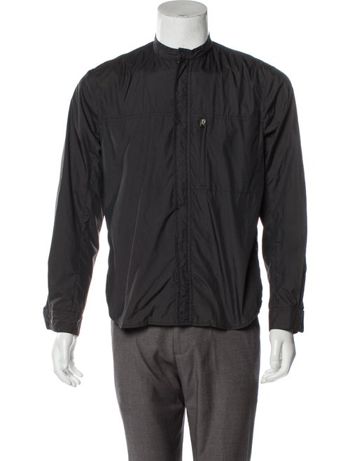 Emporio Armani Nylon Shirt Jacket grey
