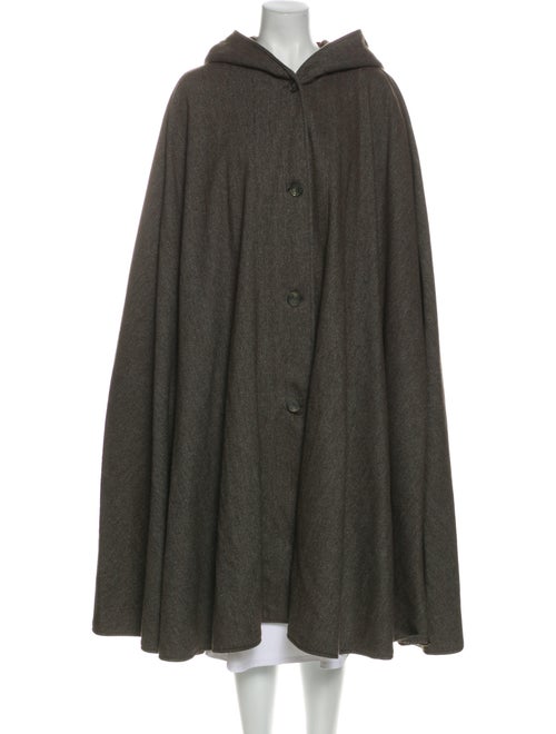 Emporio Armani Wool Cape Wool