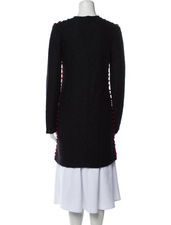 Emporio Armani Striped V-Neck Sweater