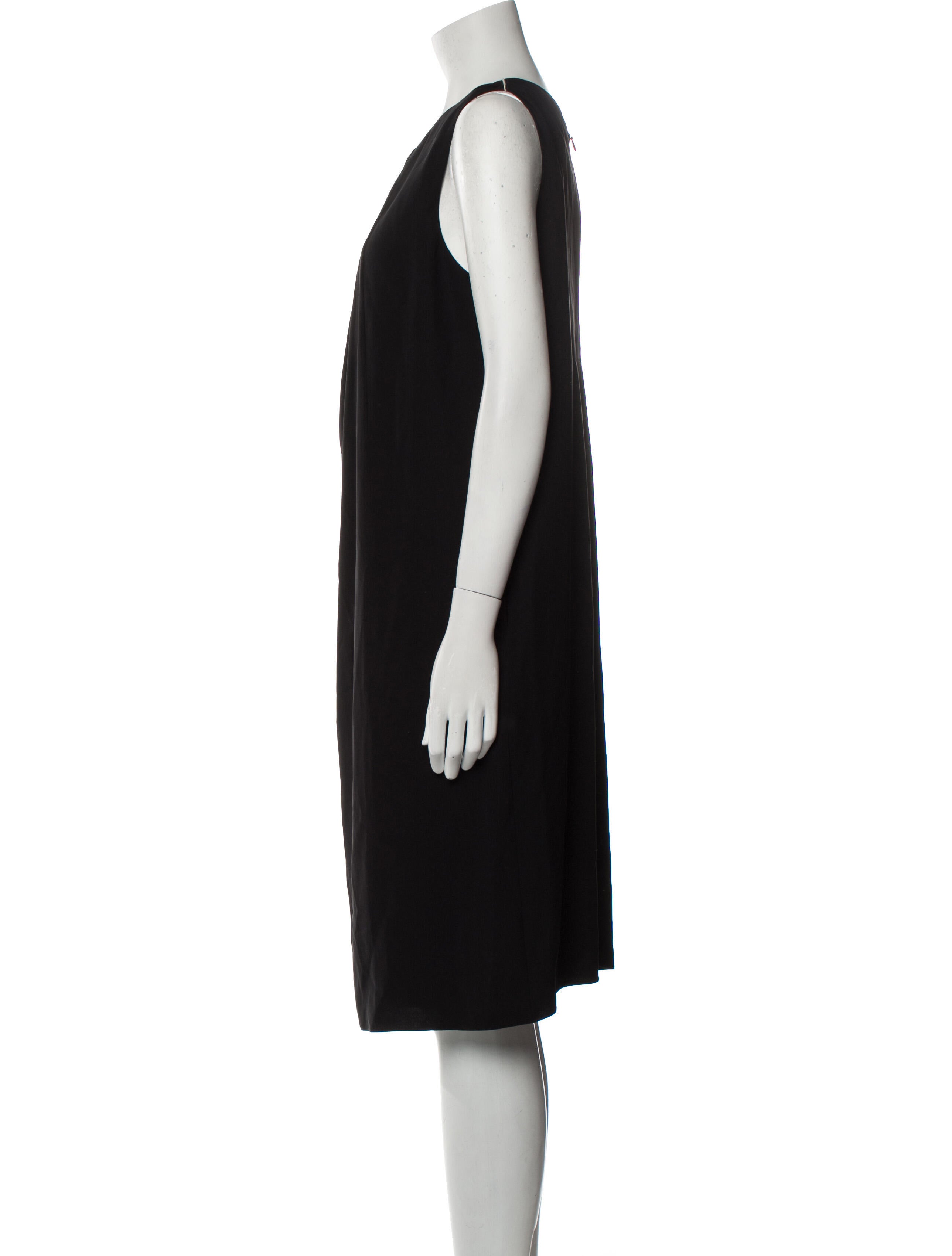 Emporio Armani Crew Neck Midi Length Dress