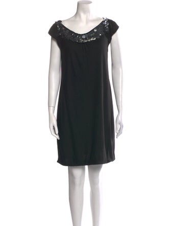 Emporio Armani One-Shoulder Mini Dress