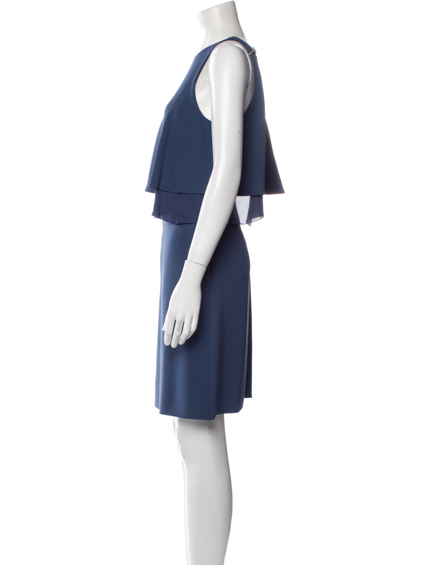 Emporio Armani Crew Neck Knee-Length Dress w/ Tags