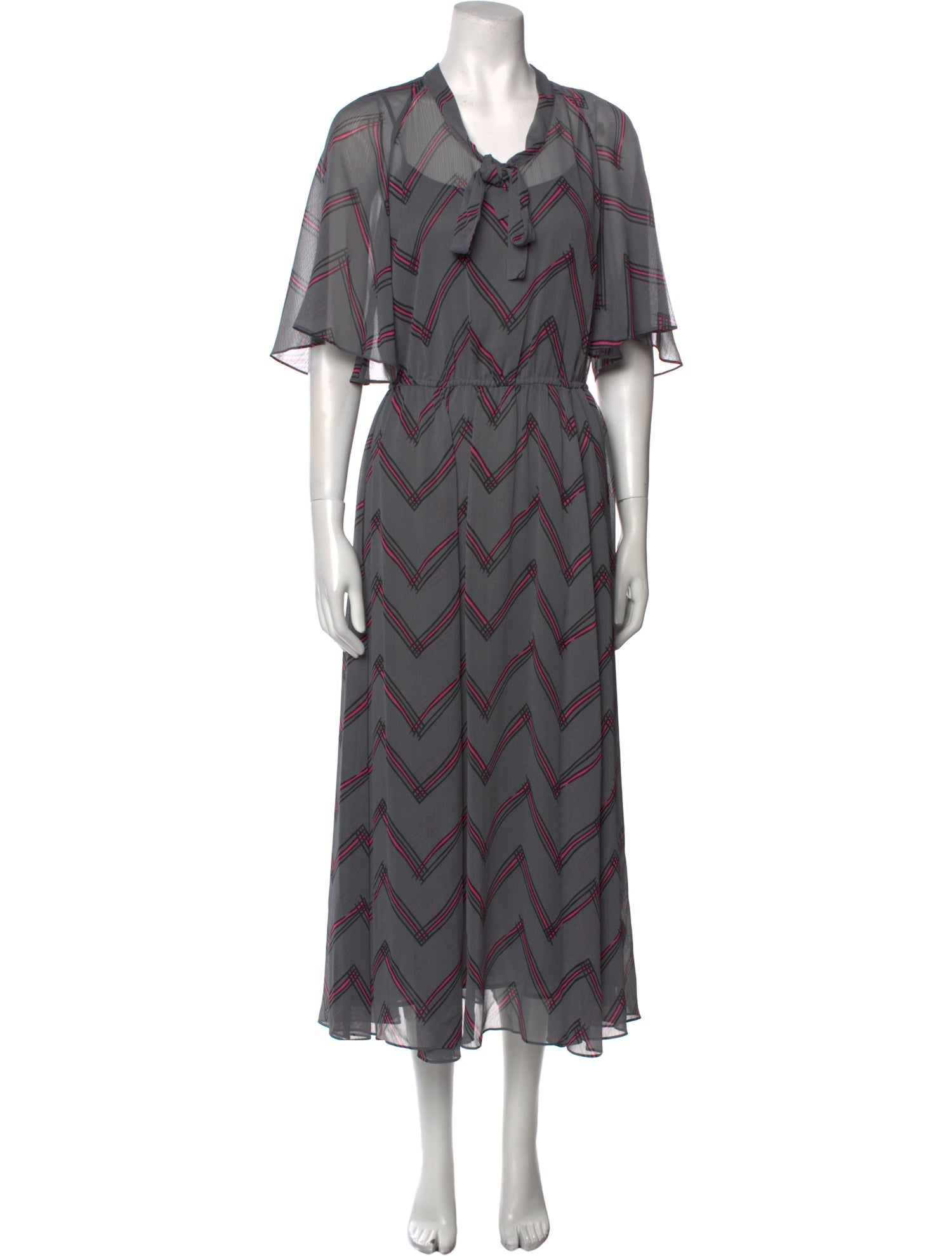 Emporio Armani Printed Long Dress w/ Tags