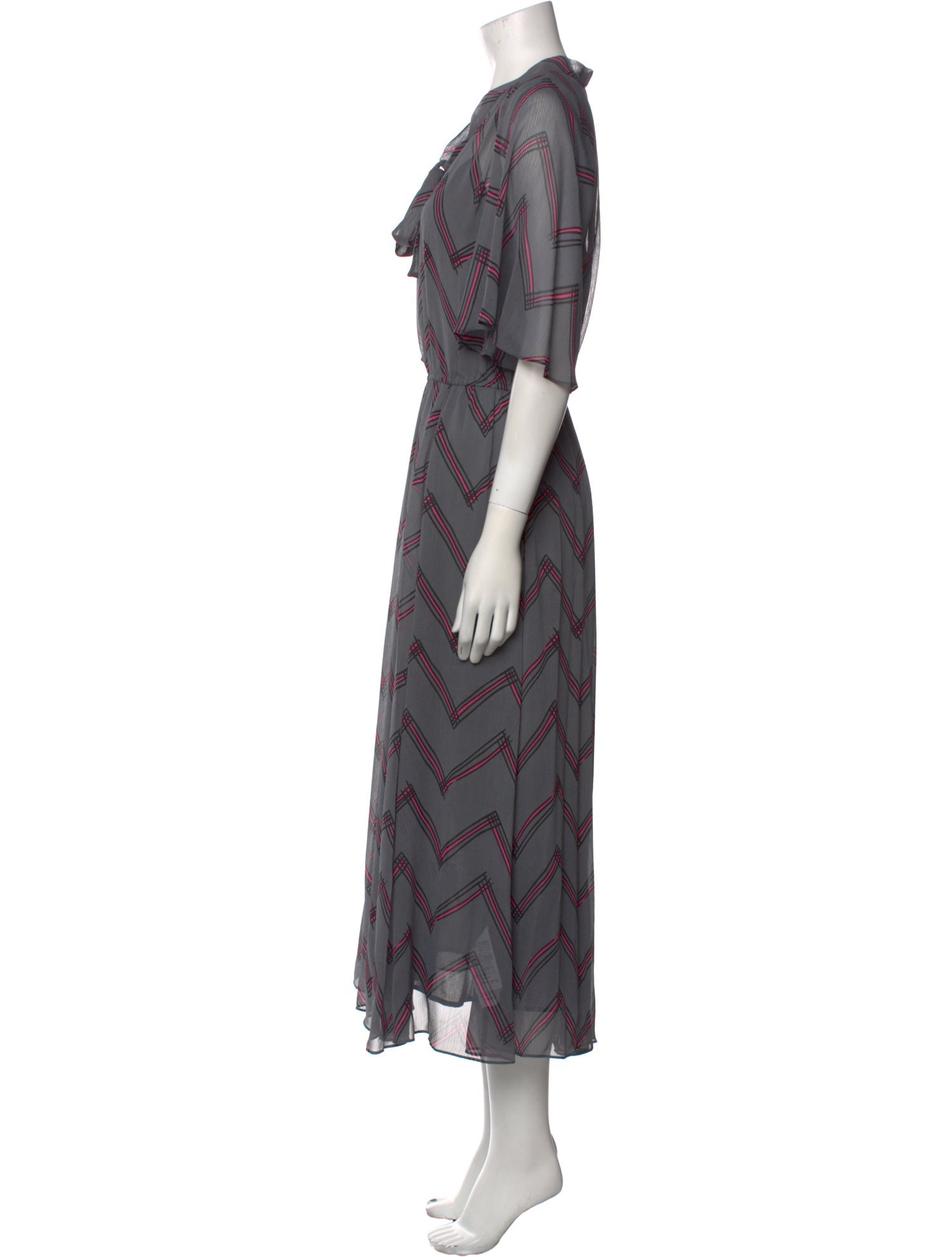 Emporio Armani Printed Long Dress w/ Tags