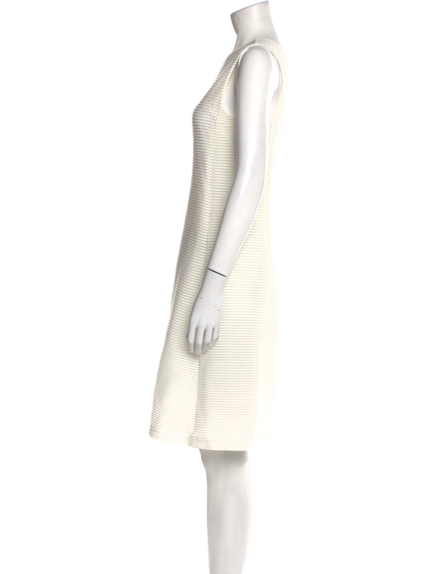 Emporio Armani Scoop Neck Knee-Length Dress w/ Tags