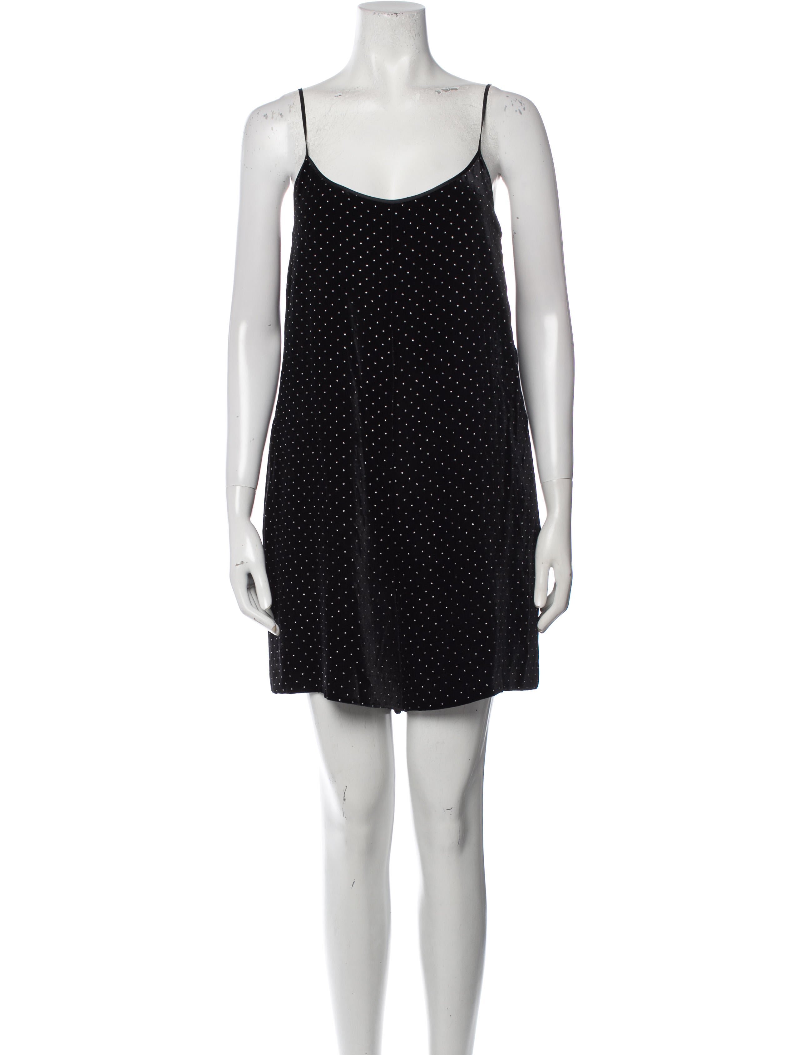 Emporio Armani Polka Dot Print Scoop Neck Romper w/ Tags
