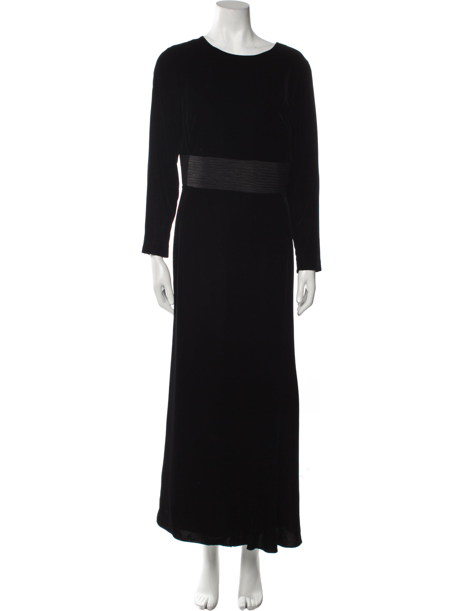 Emporio Armani Velvet Long Dress w/ Tags