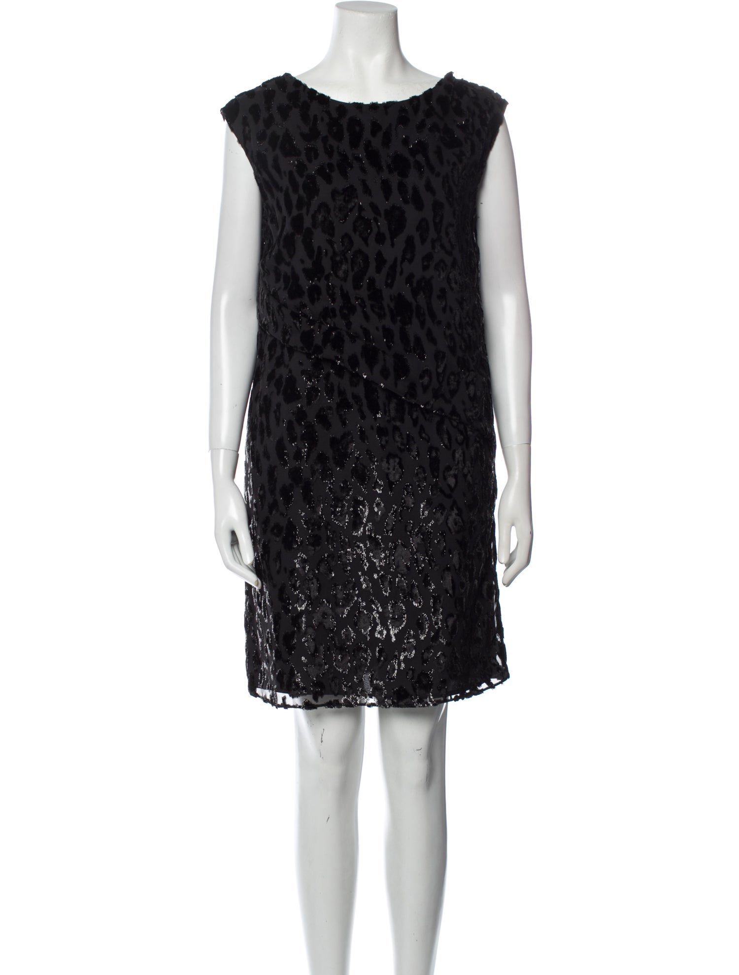 Emporio Armani Animal Print Knee-Length Dress w/ Tags