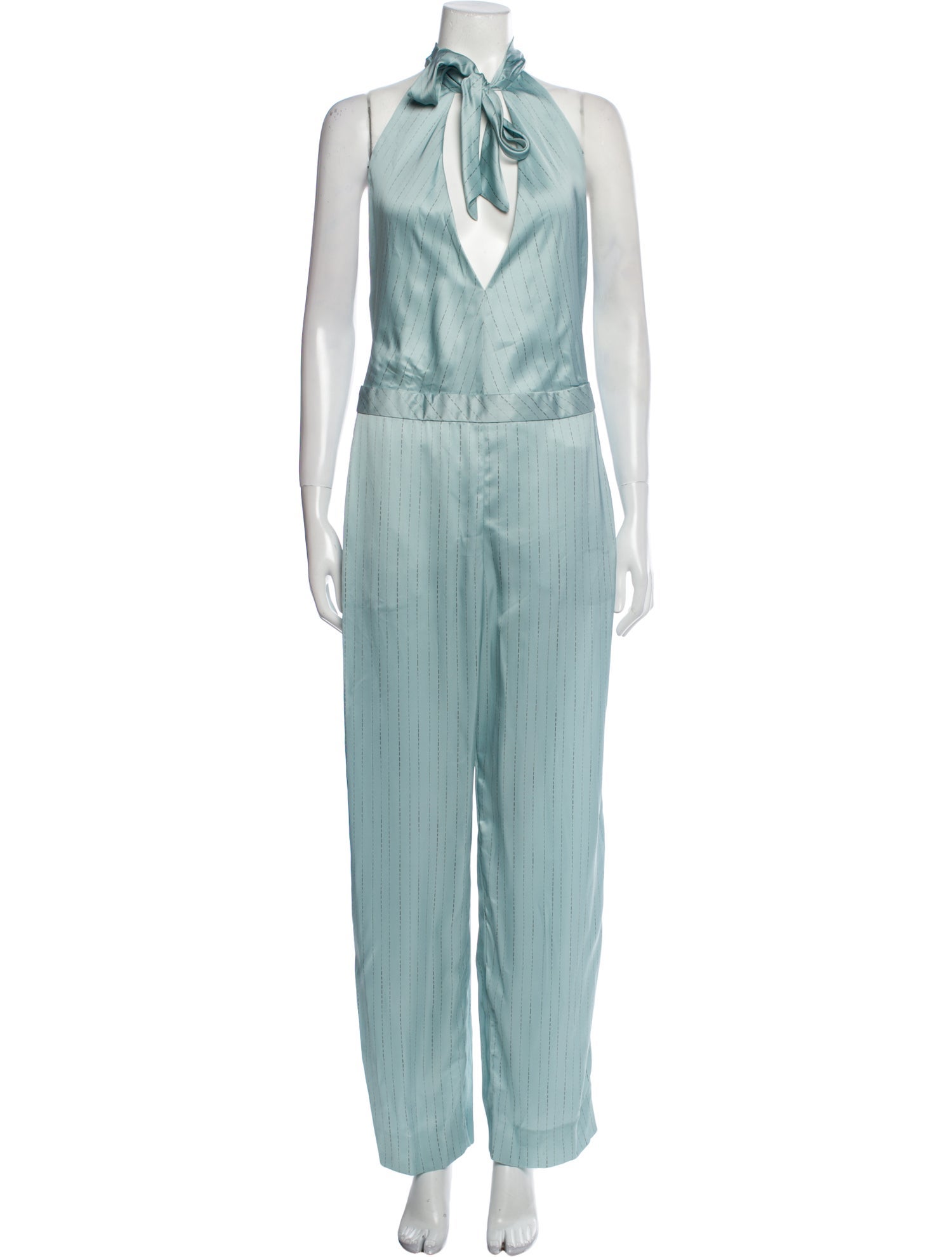 Emporio Armani Tie Neck Jumpsuit w/ Tags