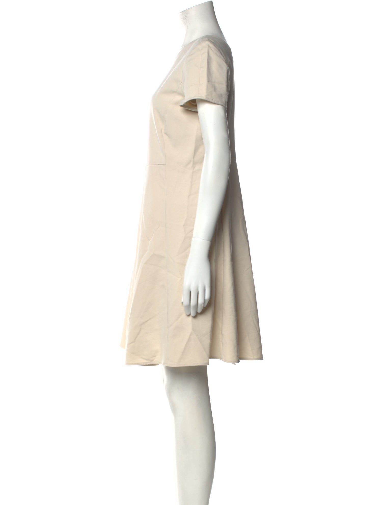 Emporio Armani Scoop Neck Mini Dress