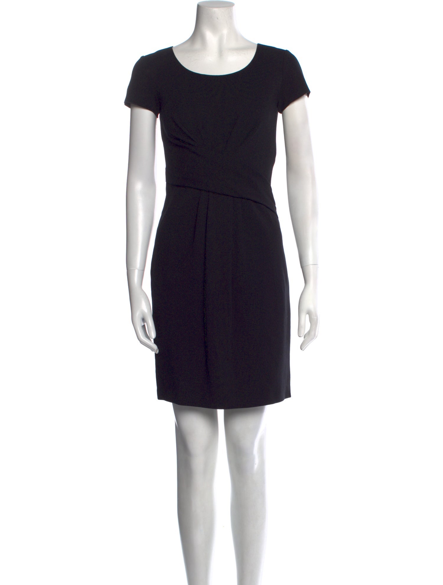 Emporio Armani Scoop Neck Mini Dress