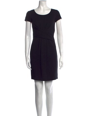 Emporio Armani Dresses Scoop Neck Mini Dress Us4, It40 | S