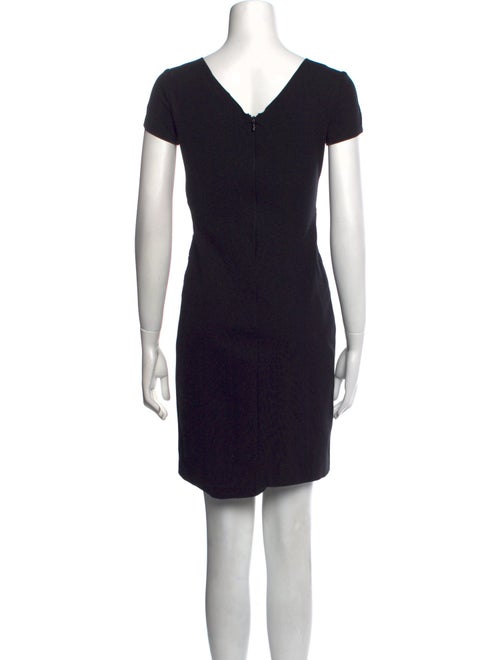 Emporio Armani Scoop Neck Mini Dress