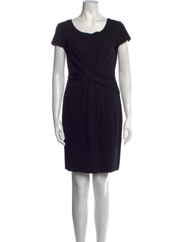 Emporio Armani Dresses Scoop Neck Mini Dress Us8, It44 | M