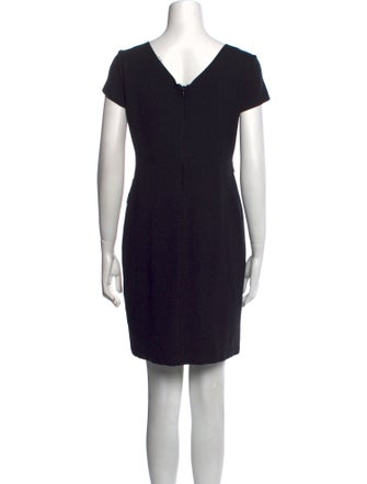 Emporio Armani Scoop Neck Mini Dress