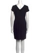 Emporio Armani Scoop Neck Mini Dress
