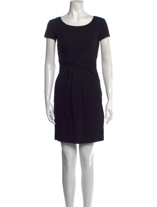 Emporio Armani Scoop Neck Mini Dress