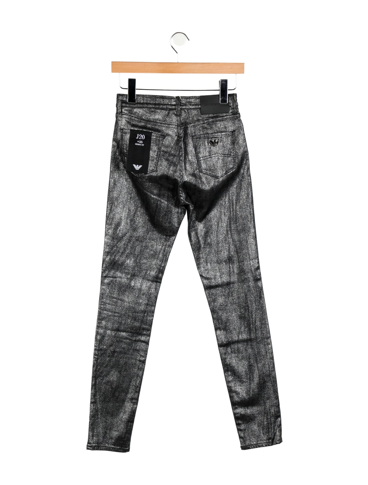 Emporio Armani Mid-Rise Skinny Leg Jeans w/ Tags