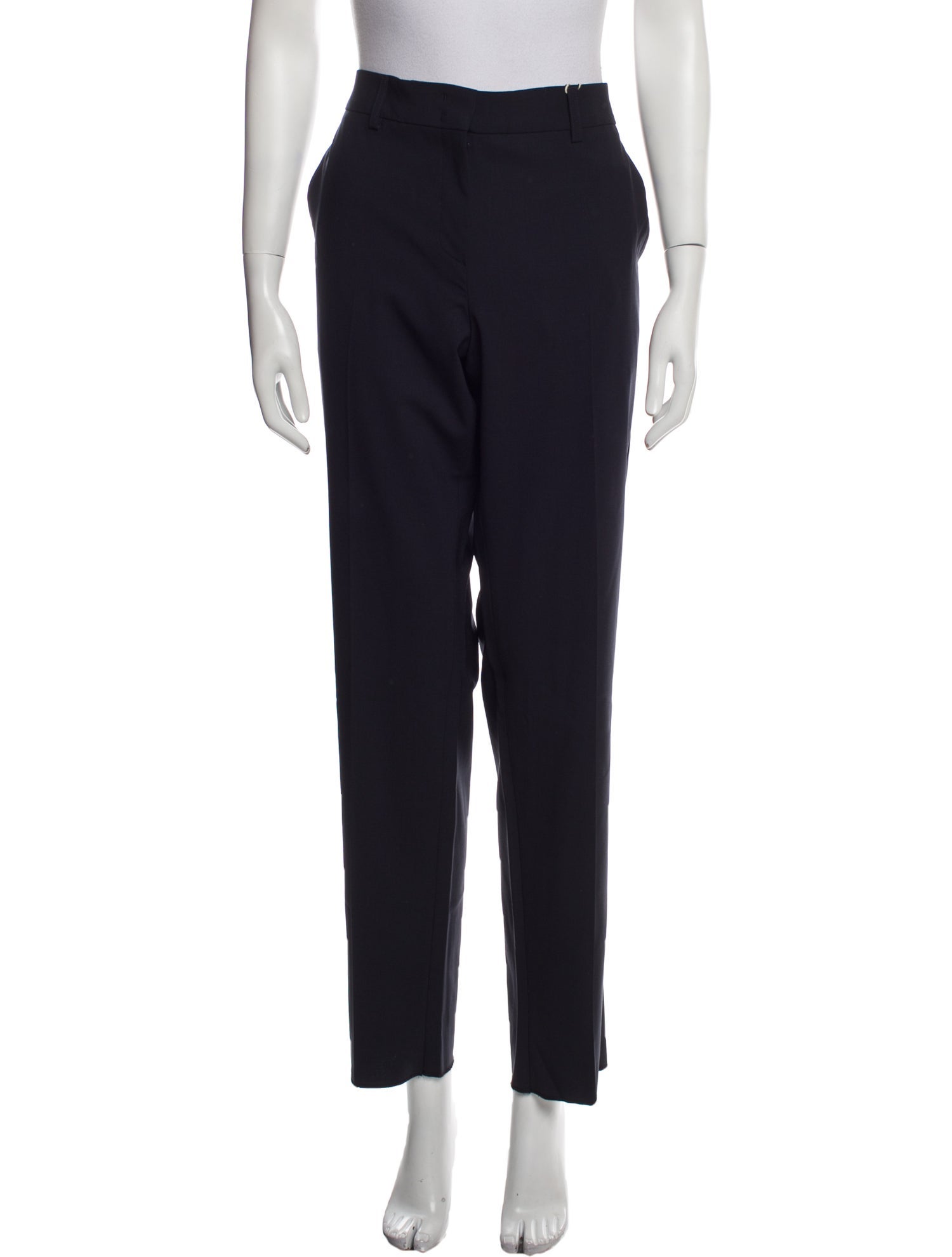 Emporio Armani Wool Straight Leg Pants w/ Tags