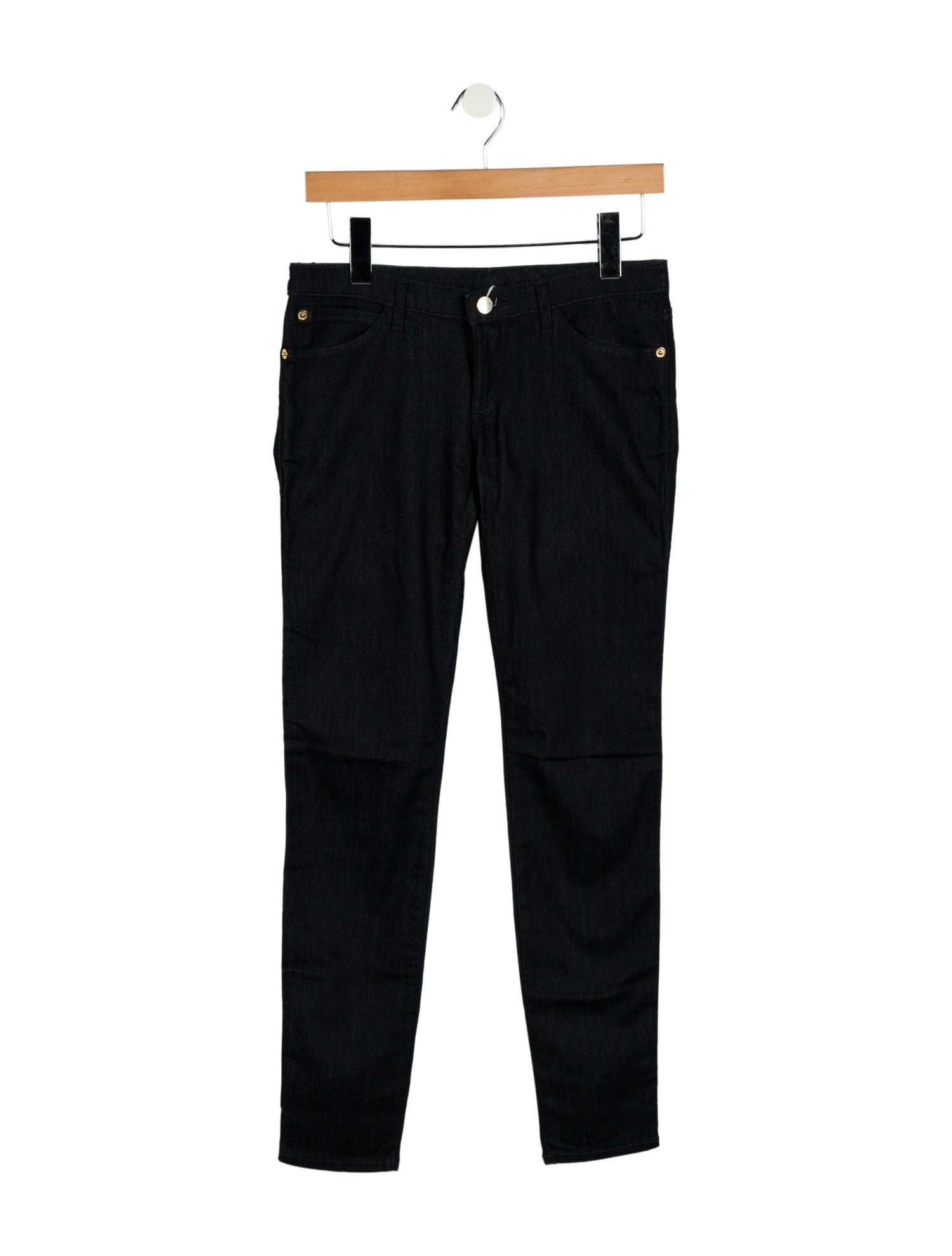 Emporio Armani Low-Rise Skinny Leg Jeans