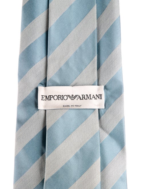 Emporio Armani Silk Striped Tie