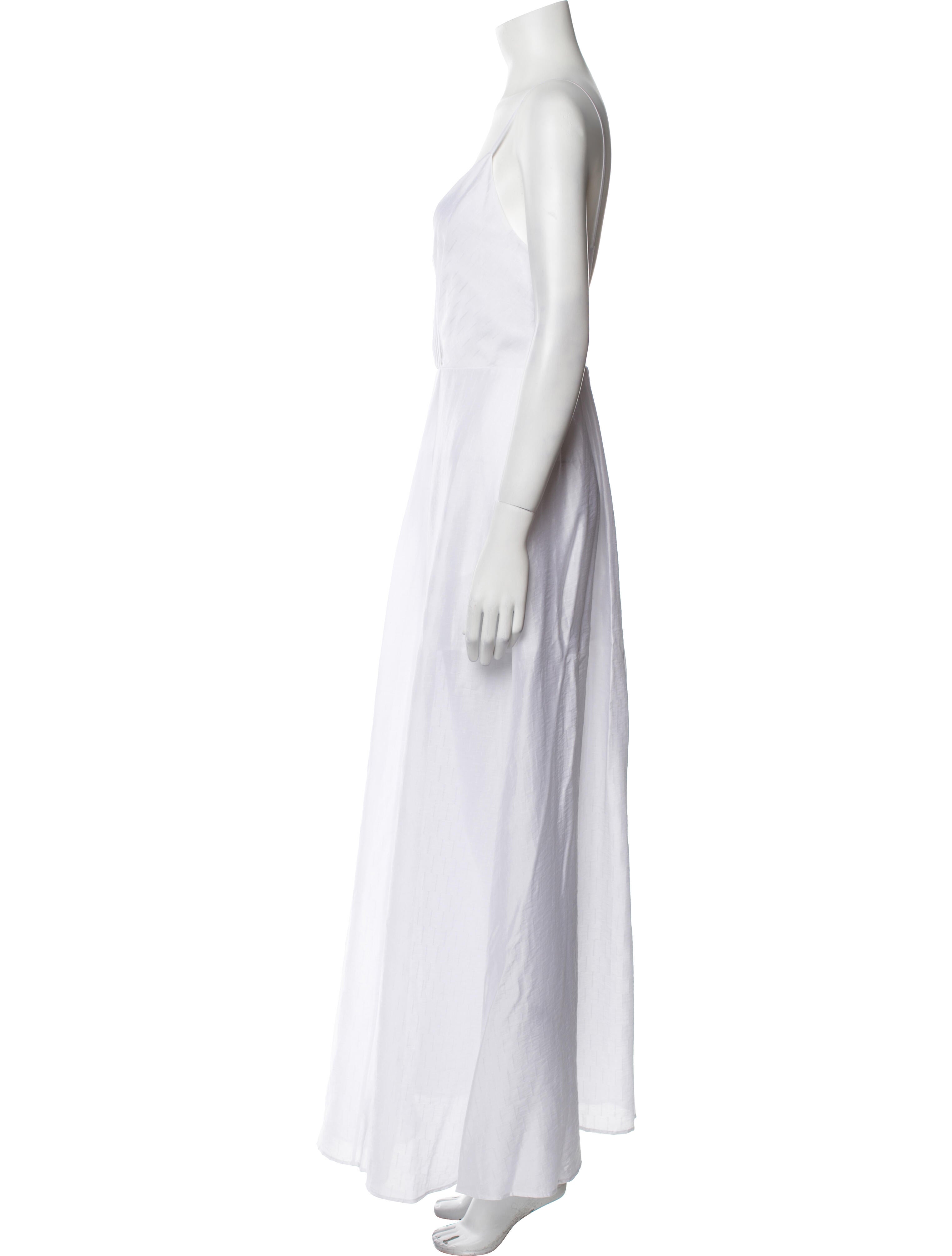 Emporio Armani V-Neck Long Dress w/ Tags