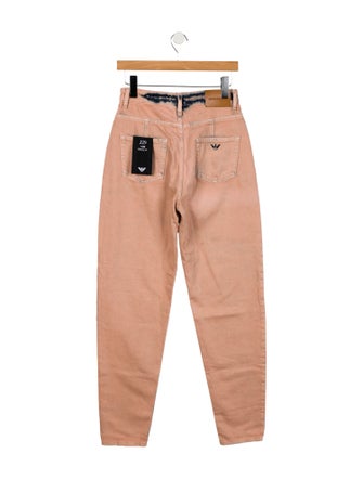 Emporio Armani High-Rise Skinny Leg Jeans